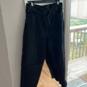 Banana Republic High Rise Black Jeans